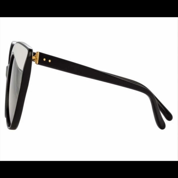 Linda Farrow Ash LFL871C1 Black acetate sunglasses - Picture 3 of 8